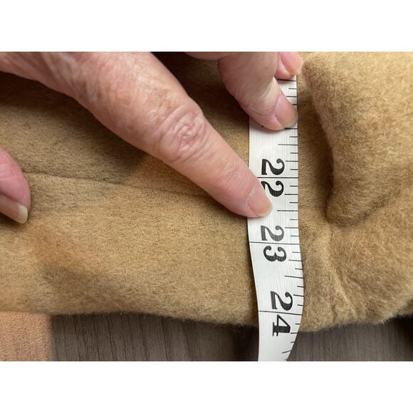 EVAN-PICONE Blazer 100% Camel Hair Men's Tan Sport Coat Vintage Size 44R Career - Picture 8 of 12